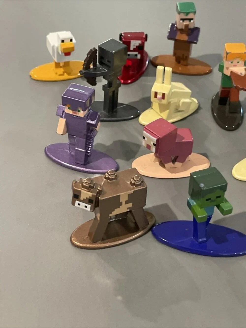 Minecraft Nano Metalfigs Jada Toys Die Cast Figures Lots of 17
